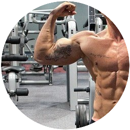 pumped bicep dumbbells