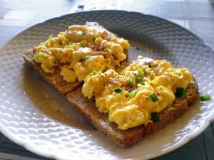 High Protein Scrambled eggs