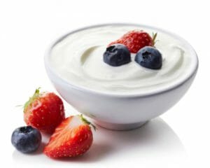 bowl of Greek yogurt