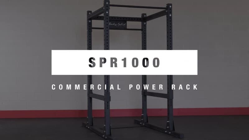Detailed Review of The Body Solid SPR1000 Commercial Power Rack