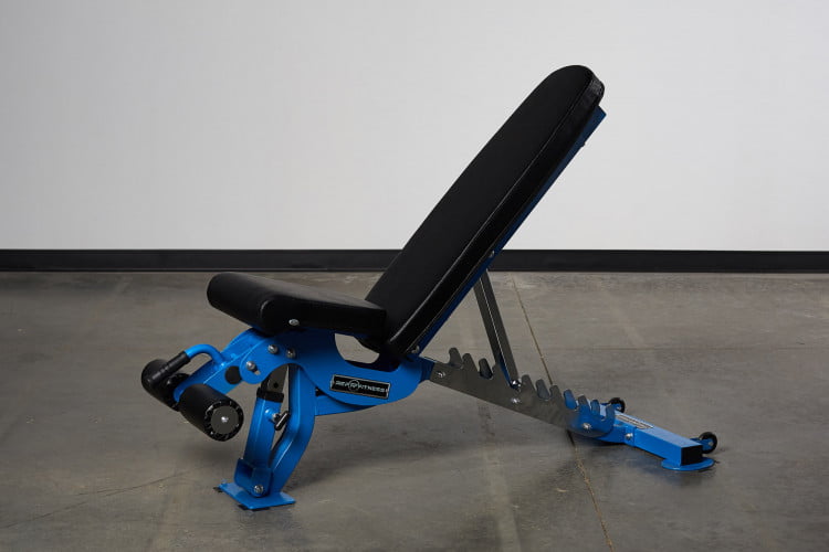 rep fitness adjustable bench in commercial gym