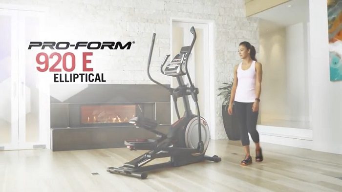 ProForm Endurance 920 E Elliptical ProForm Endurance 920 E Elliptical in front room of house