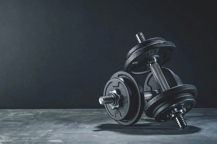 plate loaded adjustable dumbbells Pair of cheap plate loaded adjustable dumbbells