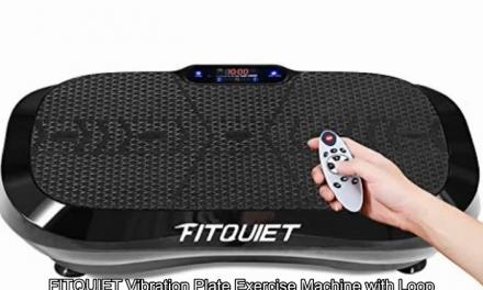 FITQUIET Vibration Platform Review – with Loop Resistance Bands
