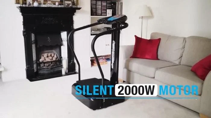 bluefin fitness pro vibration plate in front room of house