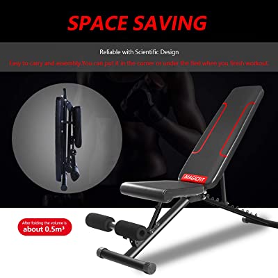 magic fit adjustable bench magic fit adjustable weight bench with folding feature