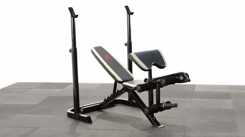 Marcy Two-Piece Olympic Bench marcy MD-879 olympic weight bench