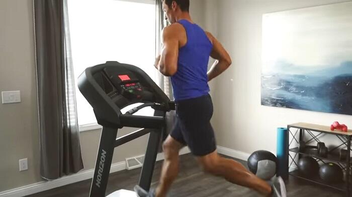 horizon t202 treadmill in home gym horizon T202 treadmill in home gym