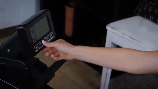 monitor of circuit fitness rowing machine