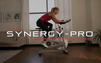 Sunny Synergy Pro SF-B1851 Indoor Bike Review:  Peloton-alternative exercise bike done right