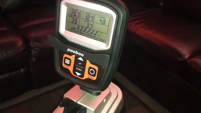 pooboo magnetic rower monitor pooboo magnetic rowing machine monitor