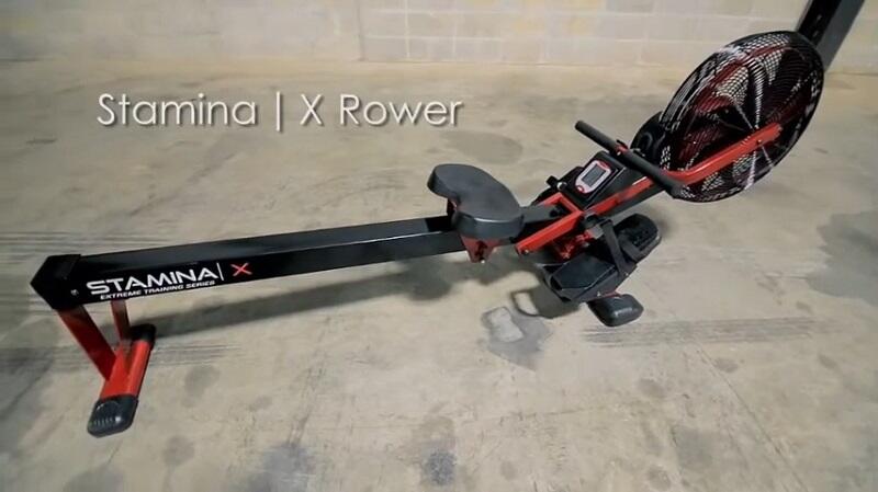 stamina x air rower inside show room