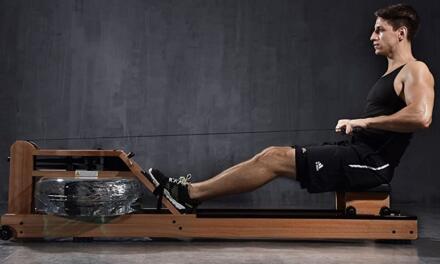 Battife Water Rowing Machine Review: solid walnut classic wood rower
