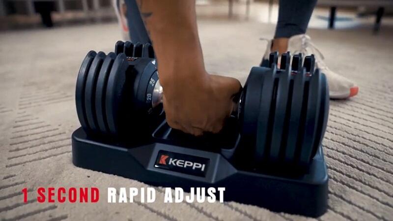 Keppi Adjustable Dumbbells Review: get pumpin’ with this affordable Bowflex-alternative