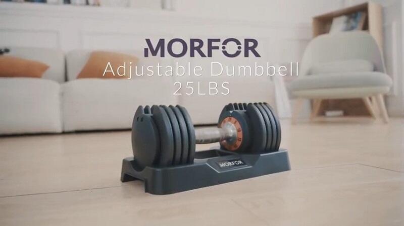 MorFor Adjustable Dumbbell Review: Affordable, Solid Dumbbells For Home
