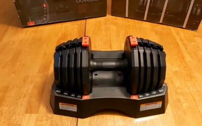 Weider Adjustable Dumbbell Set Review (50lb per dumbbell) Hex