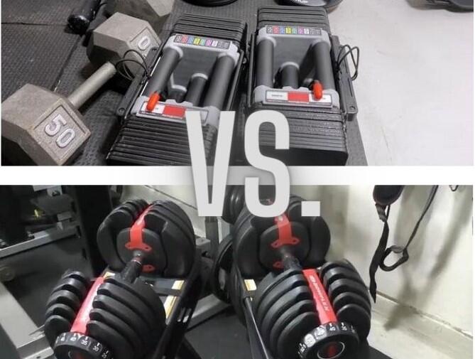 Powerblock vs Bowflex Dumbbells: Powerblock smashes competition with tough, compact design