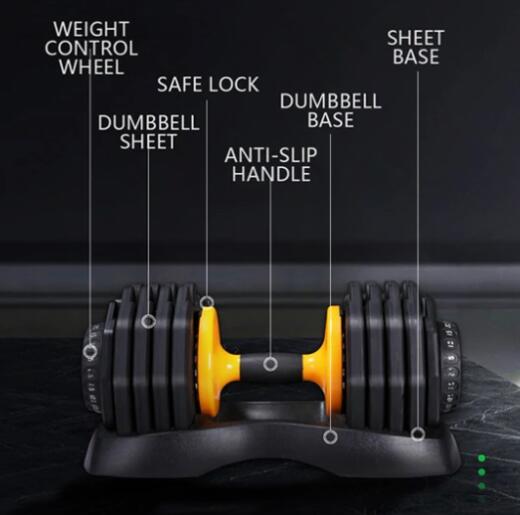 ad fitness dumbbell specifications