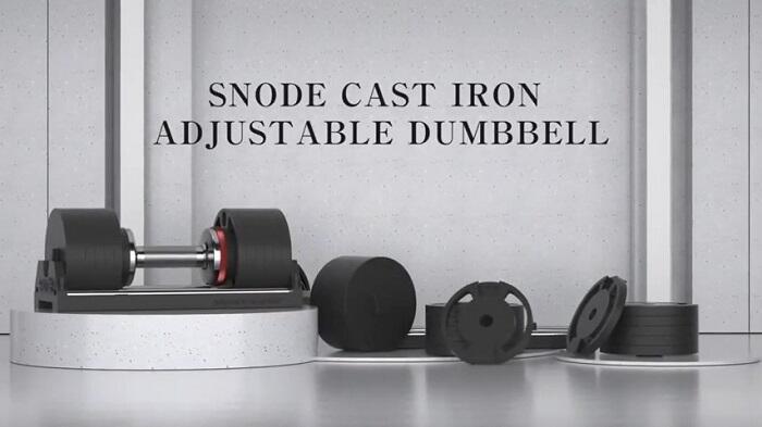 AD50 Cast Iron Adjustable Dumbbell snode ad-50 all metal adjustable dumbbells