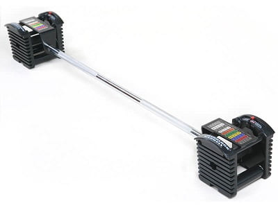 powerblock staright bar powerblock pro straight barbell attchement