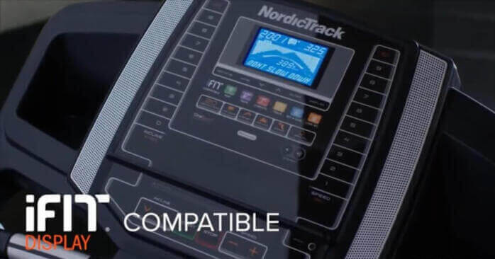 NordicTrack T 6.5s Treadmill Review monitor of Nordictrack T series Treadmill
