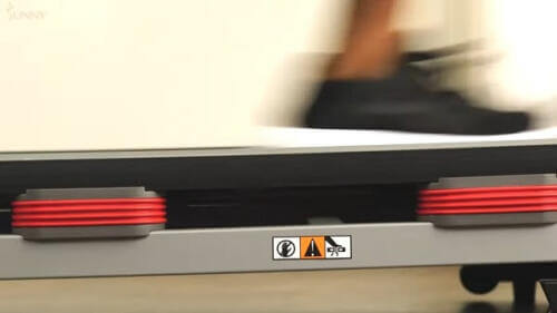 sunny deck cushioning system Sunny treadmill deck cushioning system