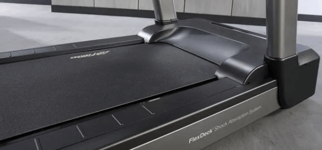t3 treadmill deck cushioning system