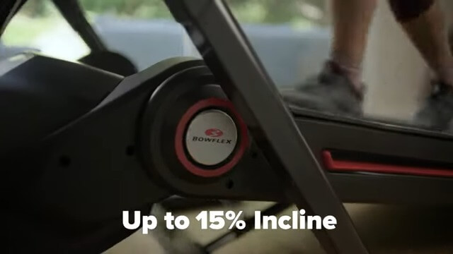 bowflex treadmill 10 up to 15% incline
