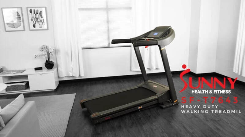 Sunny Health T7643 Heavy Duty Walking Treadmill Review