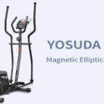 yosuda elliptical machine black