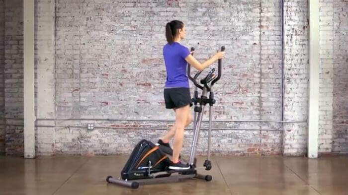 woman pedaling on exerpeutic 2000 elliptical