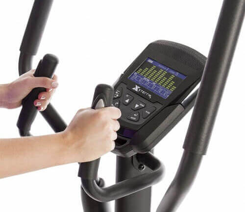 xterra elliptical handlebars moving and static handles xterra elliptical