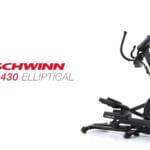 side view of the Schwinn 430 elliptical trainer