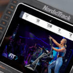 fit elliptical hd screen