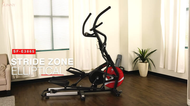 sunny health elliptical trainer