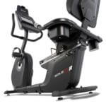 left side view of sole lcr recumbent bike
