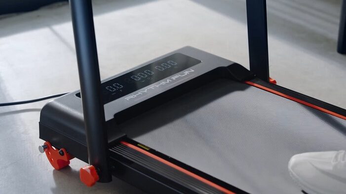 RHYTHM FUN Foldable Treadmill incline 3 level manual incline