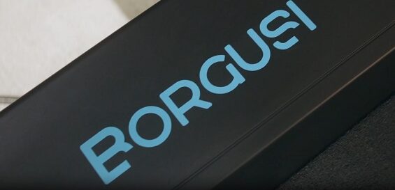 Treadmill with 12- Auto Incline, 300 lb Capacity 3.0HP borgusi treadmill logo