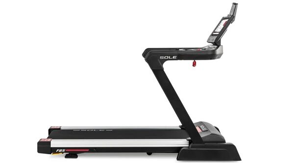 SOLE-F85 SIDE VIEW side view of sole fitness F85 treadmill