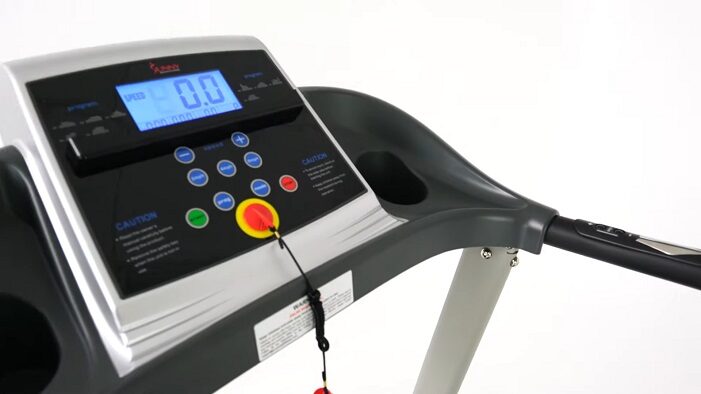 Sunny Health & Fitness SF-T4400 Treadmill monitor 9 workout programs sunny sf-t4400 treadmill monitor with workout programs not smart option