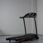 sunny health and fitness treadmill side view in the sunny health gym