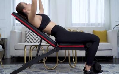 HITOSPORT Weight Bench Review: sturdy dumbbell bench for beginners and intermediates