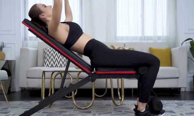 HITOSPORT Weight Bench Review: sturdy dumbbell bench for beginners and intermediates