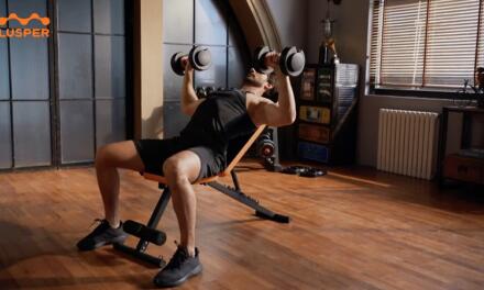 Lusper Adjustable Weight Bench Review: versatile dumbbell  bench for people tight on space