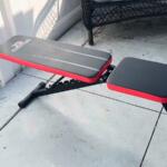 nicepeople weight bench in flat position