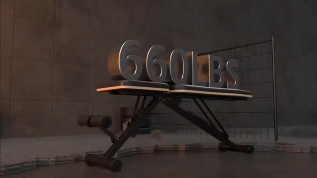 fitgoods weight bench max capacity in lbs