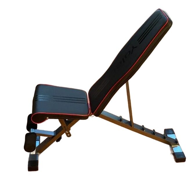 Yoleo adjustable weight bench, background removed