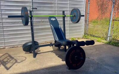 Ancheer Olympic Weight Bench Review 2026: a great budget home gym bench?