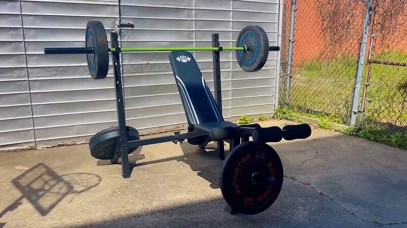 Ancheer Olympic Weight Bench Review 2026: a great budget home gym bench?