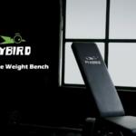 Front view of the flybird adjustable weight bench